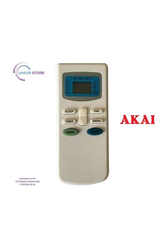Akai Uyumlu Klima Kumandası