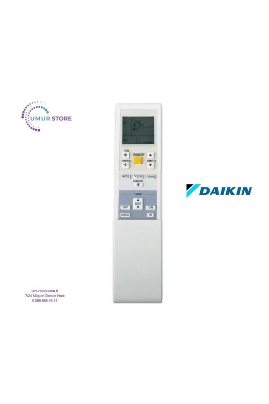 Daikin FTXM20R2V1B Uyumlu Klima Kumandası