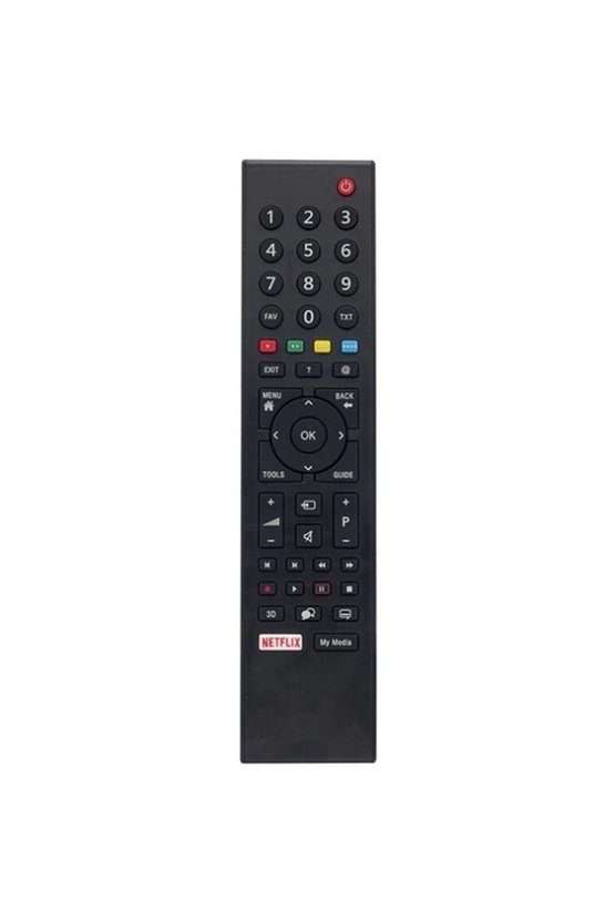 ARÇELİK-BEKO RC 330480501B RM-L271B NETFLIX TUŞLU LCD-LED TV KUMANDA (TS5187R-A1)