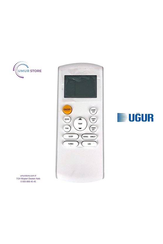 Uğur USMARTPLUS 12 I Uyumlu Klima Kumandası