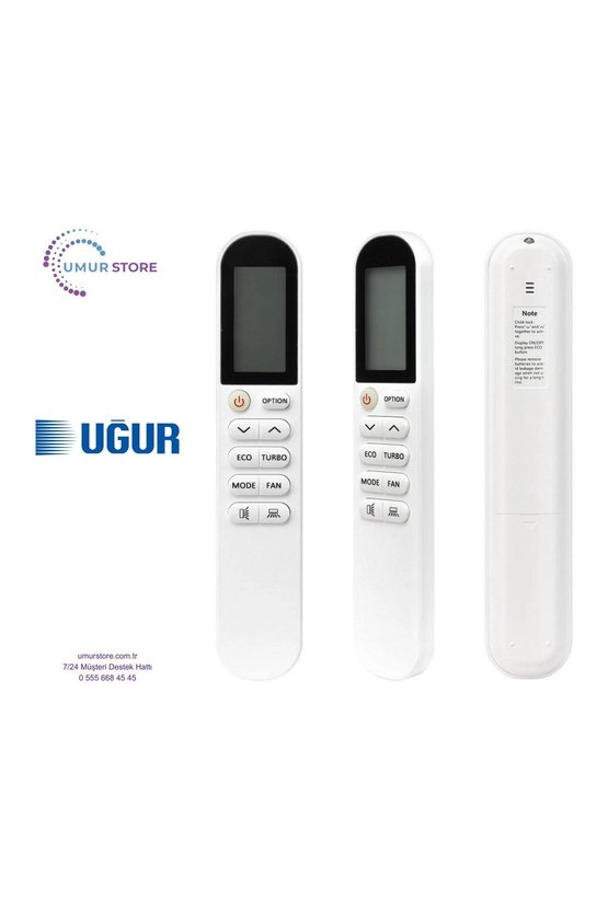 E.C.A Ecotech ESA2109A100 Uyumlu İnverter Klima Kumandası