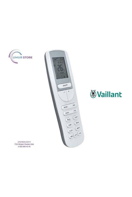 Vaillant Climavair Premium Uyumlu İnverter Klima Kumandası