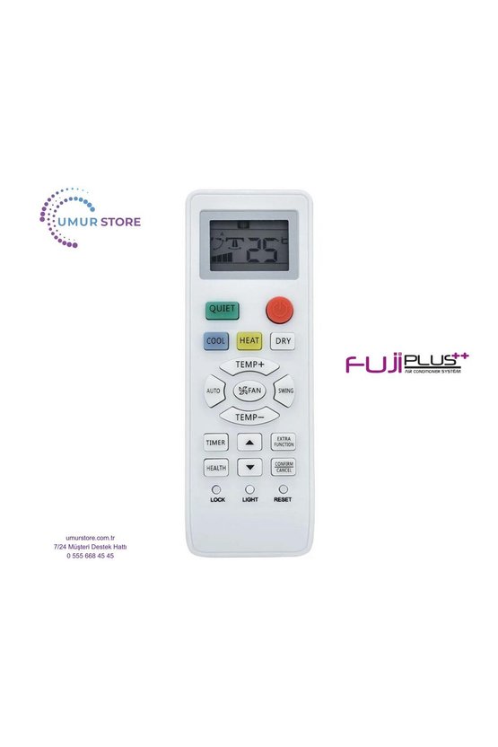 Fujiplus FP-24HZ22 Uyumlu İnverter Klima Kumandası