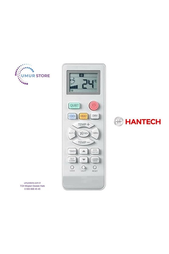 Hantech HNT-S45V3MHRI Uyumlu Klima Kumandası