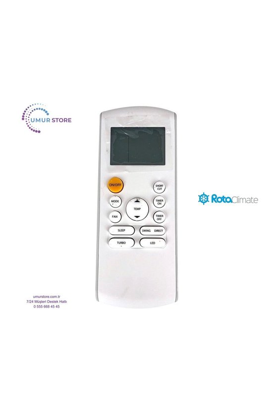 Rota Kaset 24 ID Uyumlu Klima Kumandası