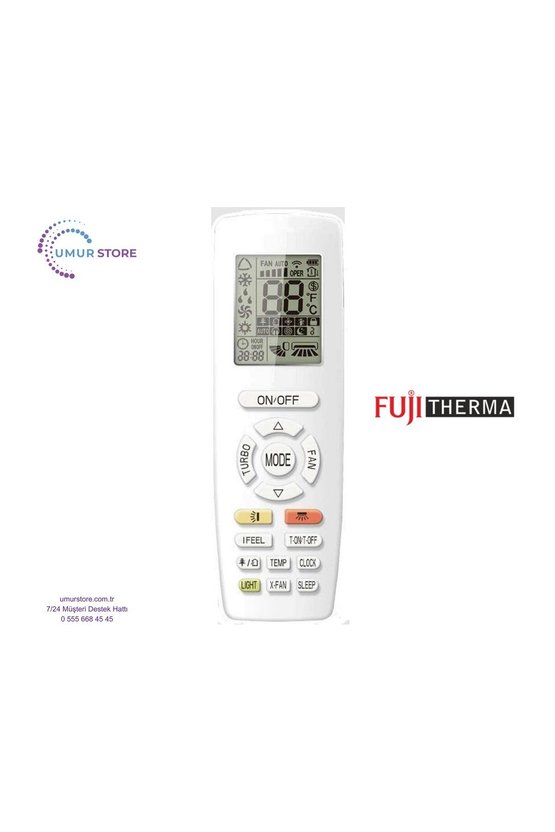Fujitherma YAP1F4 Klima Kumandası