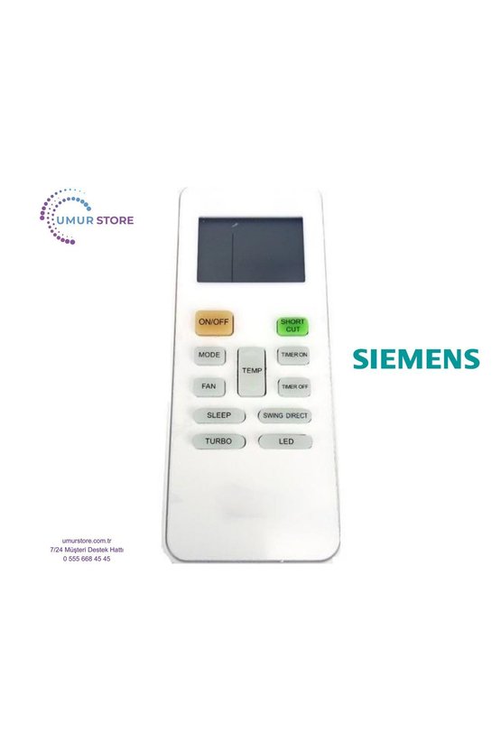 Siemens RG52GBGE Uyumlu Klima Kumandası