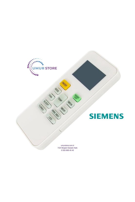 Siemens E Nr S1ZMI1862403 Uyumlu Klima Kumandası