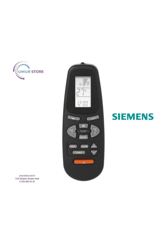 Siemens S1ZKI 1210403 Uyumlu Klima Kumandası