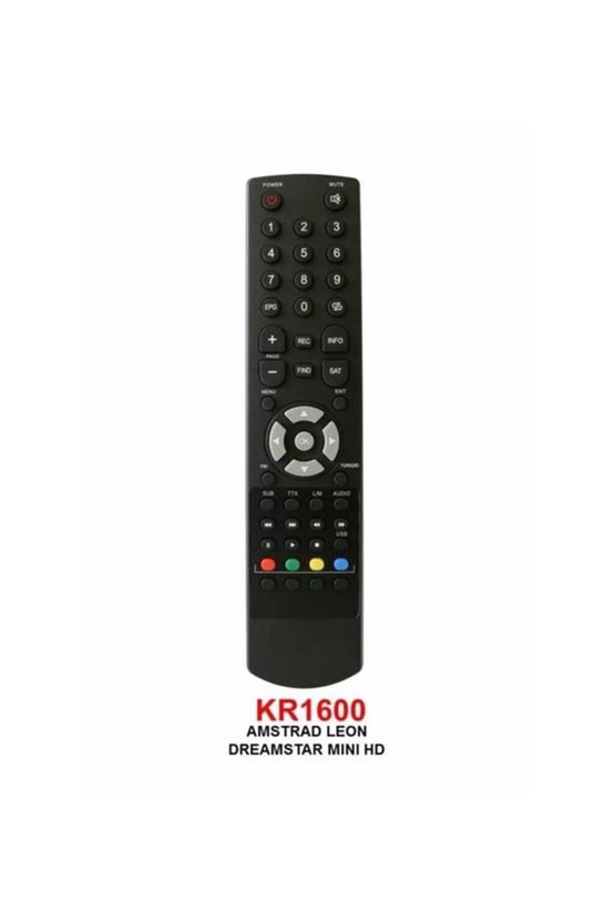 AMSTRAD LEON-DREAMSTAR MİNİ HD-SUPERMAX JUMBO PLUS HD-ARNİX MİNİ HD KUMANDA Kr1600(uyumlu)