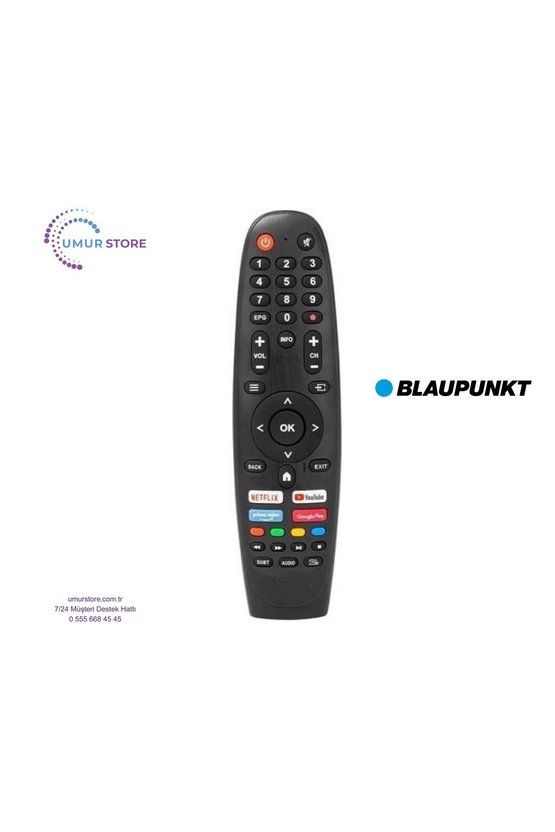 Blaupunkt BL39325G Android Smart TV Kumanda-Mikrofonsuz