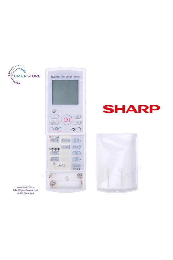 Sharp AY-XC18VSR Uyumlu Klima Kumandası
