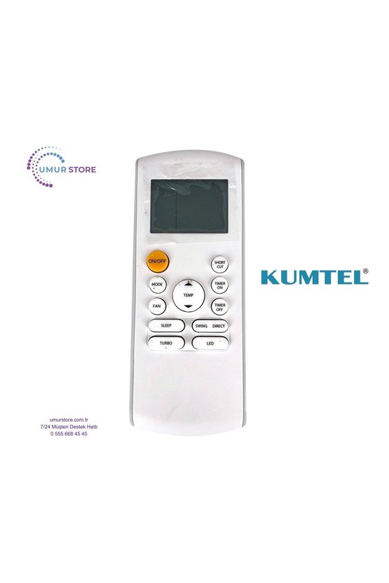 Kumtel TRXN25UV1B Klima Kumandası