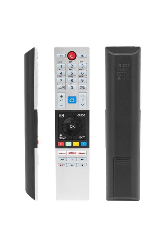 CT-8528 Netflix-Youtube-Rakuten Tv Tuşlu Lcd-Led Tv Kumanda