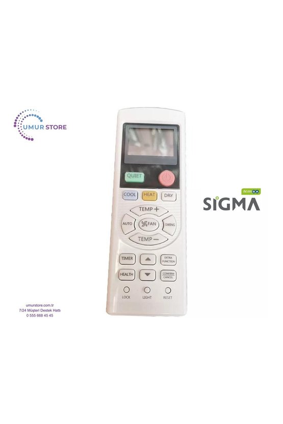 Sigma SGM48INVCMC Kaset Tipi Klima Kumandası
