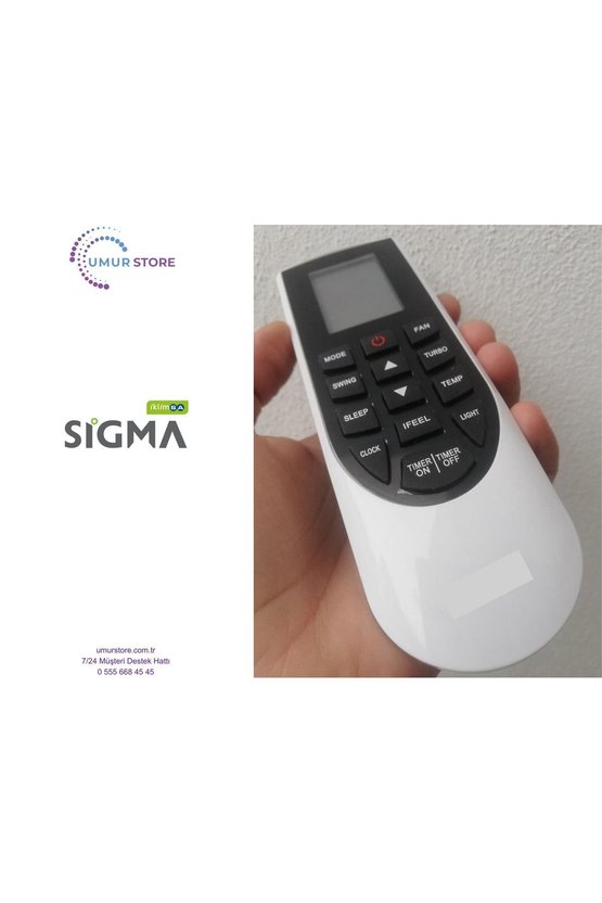 Sigma YAN1F1 Klima Kumandası