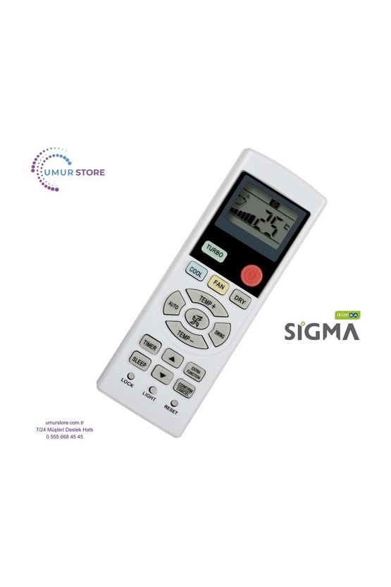 Sigma Comfort SGM24INVDHA-I Klima Kumandası-Sadece Soğuk Mod