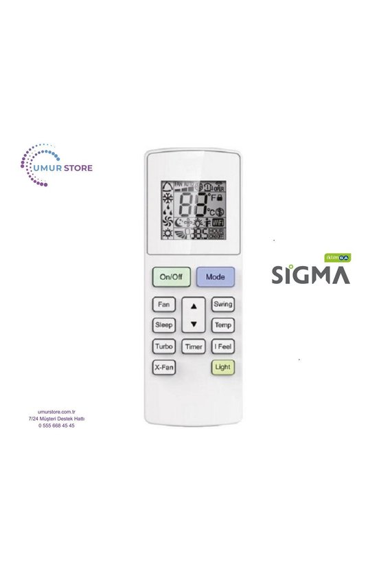 Sigma Comfort İnverter Klima Kumandası
