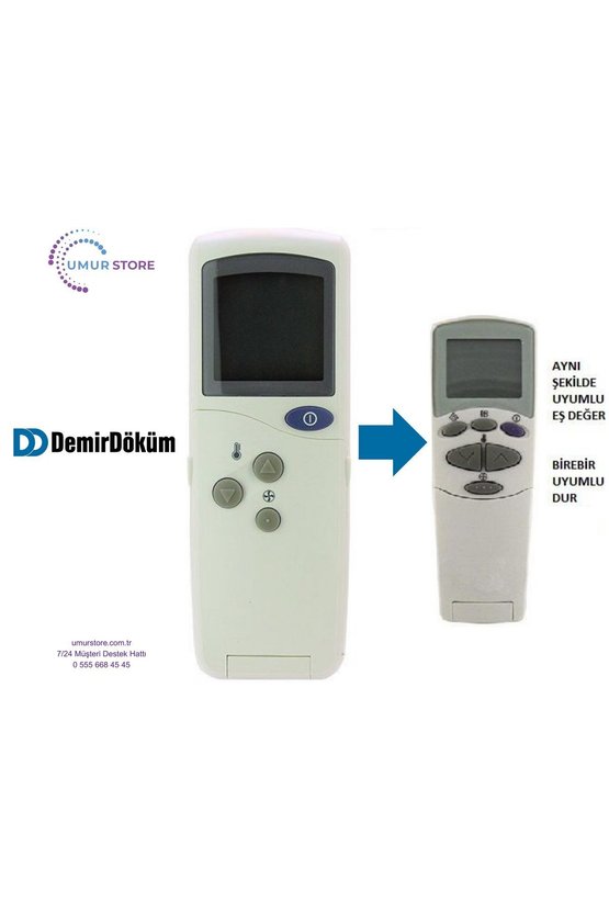 Demirdöküm 6711AR2905B Klima Kumandası