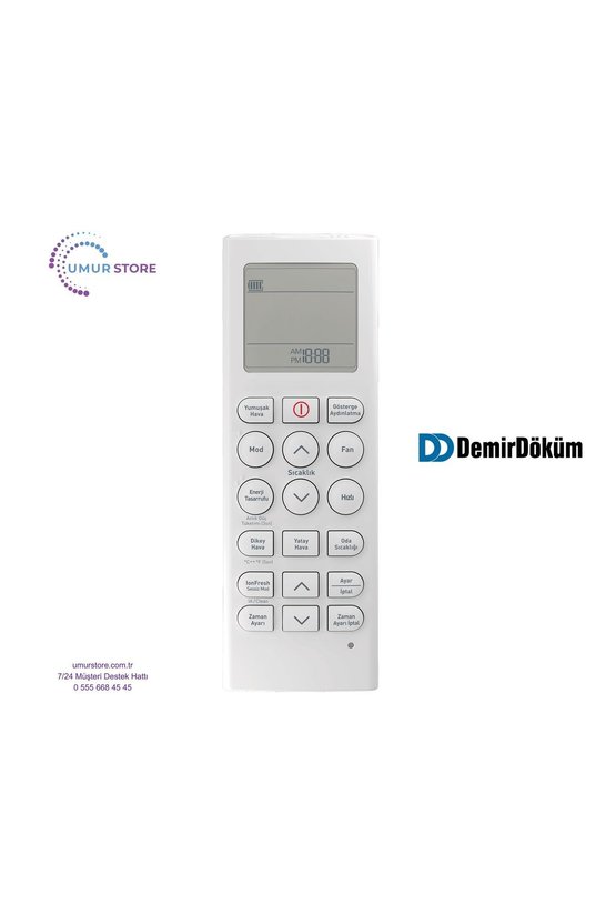 Demirdöküm Kion DDII WNI Klima Kumandası