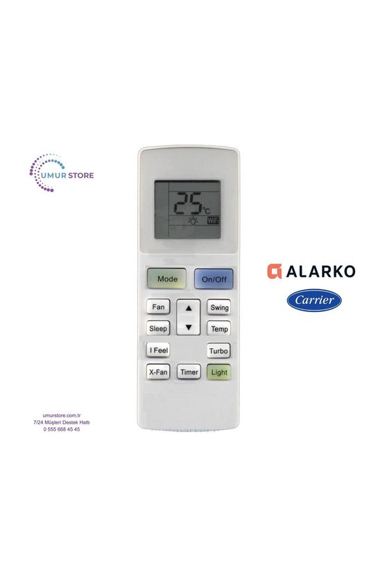 Alarko Flair FLR240INVFS Salon Tipi Klima Kumandası