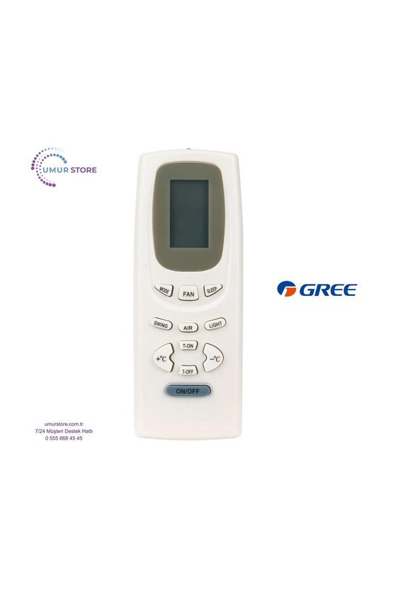Gree Flair Y512FA Uyumlu Klima Kumandası