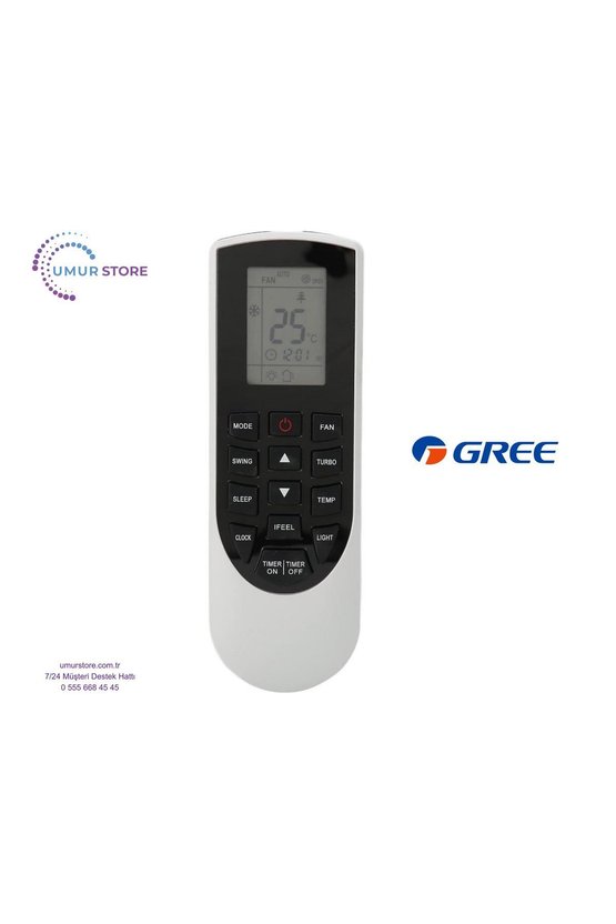 Gree GUD100T1A-S İnverter Kaset Tip Uyumlu Klima Kumandası