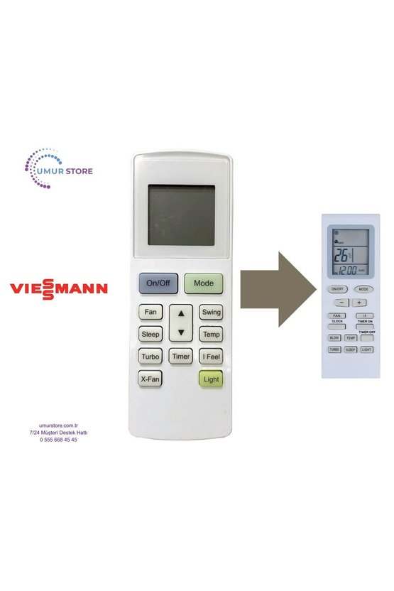 Viessmann WS2032MLCO Klima Kumandası