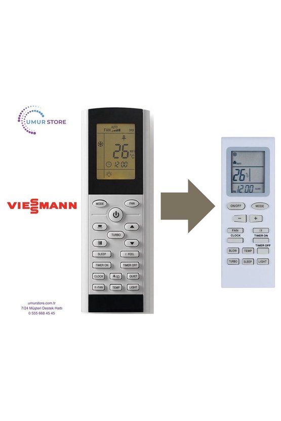 Viessmann Klima Kumandası-Eşdeğer