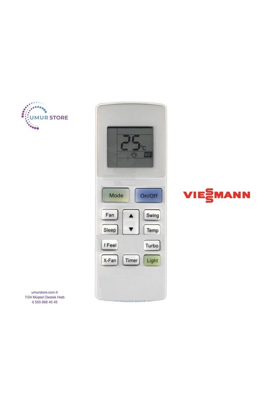 Viessmann Vitoclima 300-SHE CF3053M1 Uyumlu Kaset Tipi Klima Kumandası