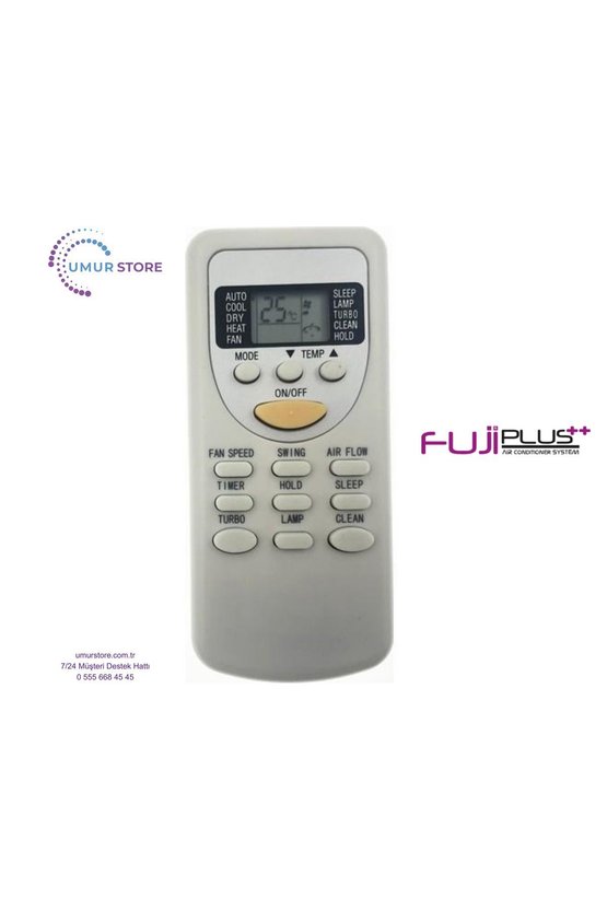 Fujiplus CS35V3A-M87AY4Q Uyumlu Klima Kumandası