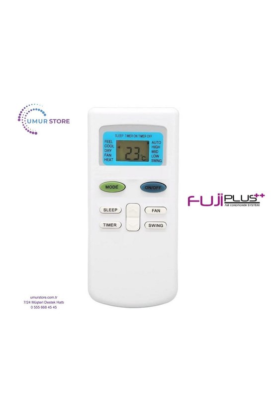 Fujiplus FP-09TI Uyumlu İnverter Klima Kumandası