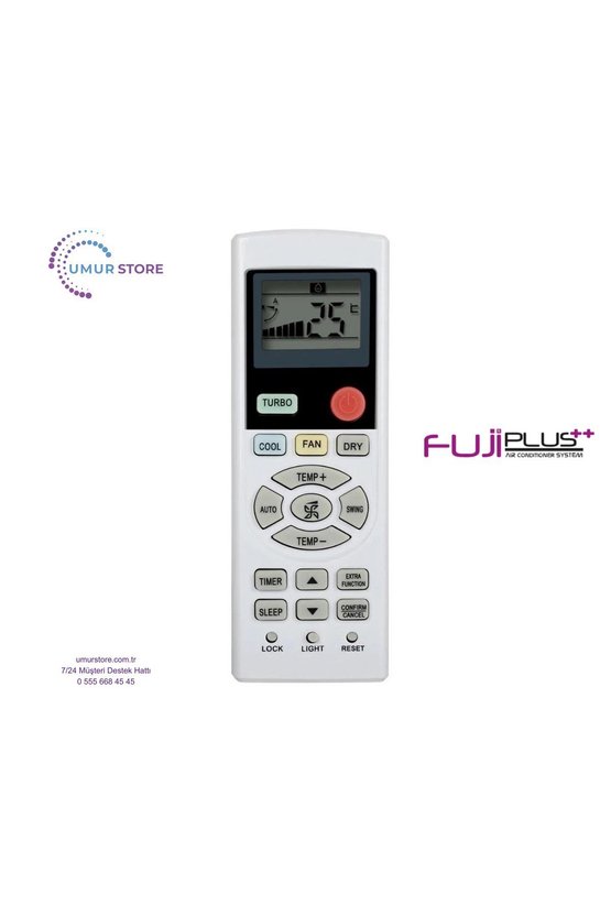 Fujiplus FP-12HZ22 Klima Kumandası-Sadece Soğuk