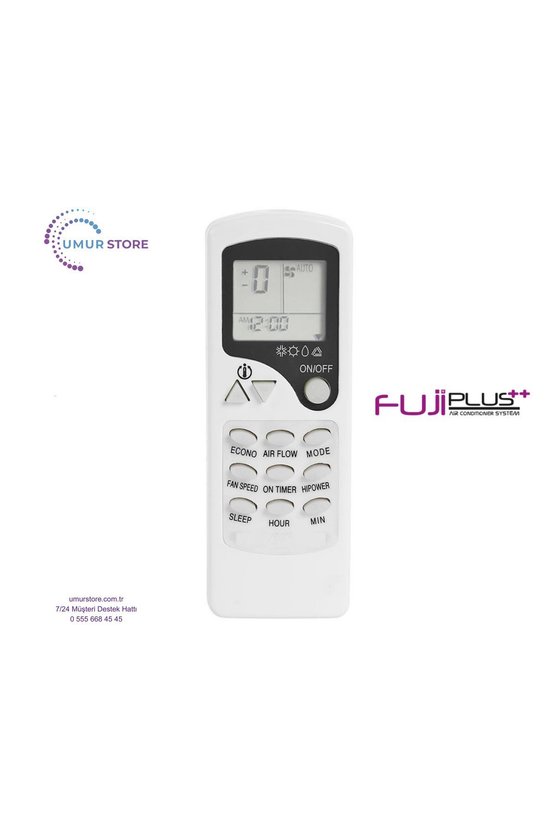 Fujiplus FP-48C18 Uyumlu Salon Tipi Klima Kumandası