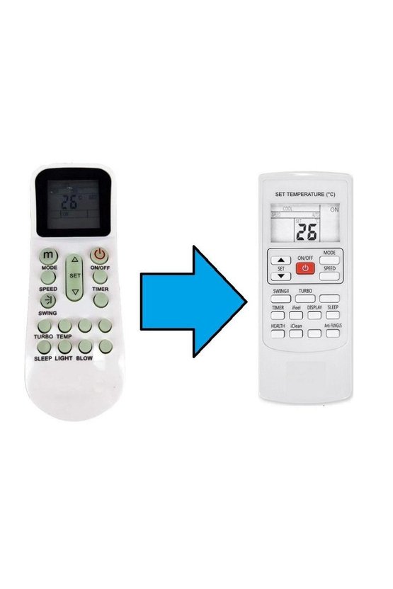 fujiplus ile uyumlu Model ykr-k001e Klima Kumandası