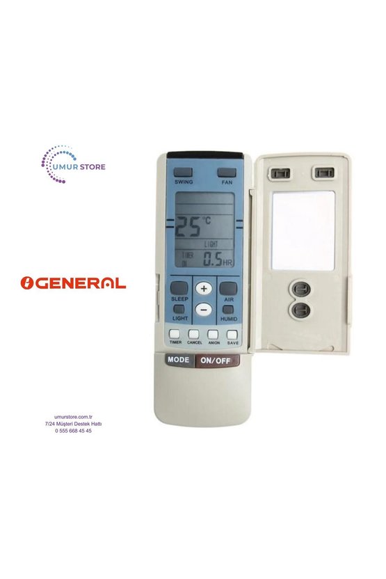 General GE AIR 112 Uyumlu Klima Kumandası