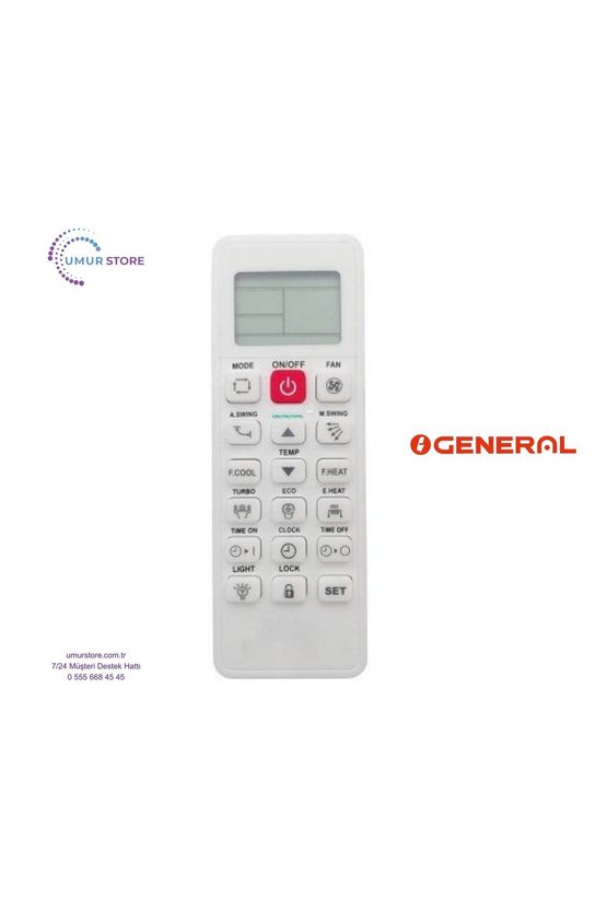 General AR-DL4 Klima Kumandası