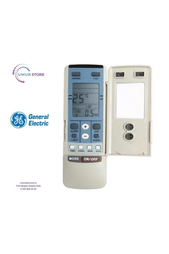General Electric GE AIR 121 IN Uyumlu Klima Kumandası