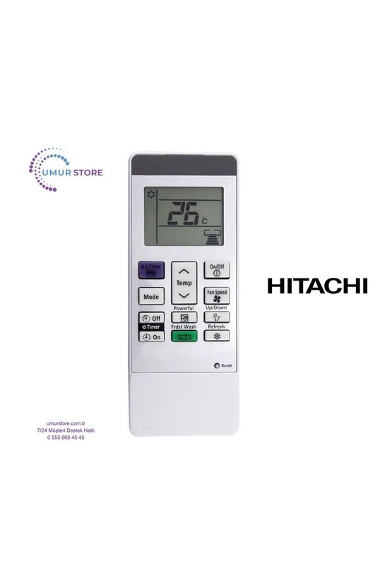 Hitachi RAS-18 CH 5 Uyumlu Klima Kumandası