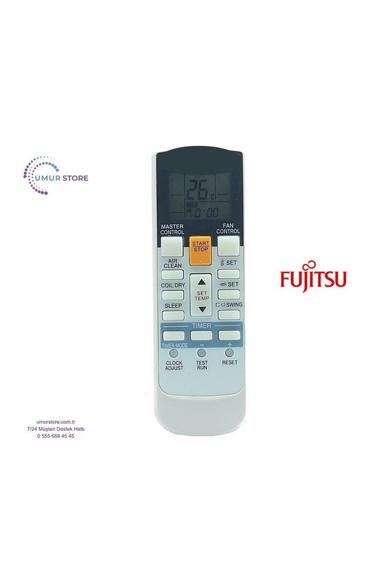 Fujitsu AR-RY4 Uyumlu Klima Kumandası