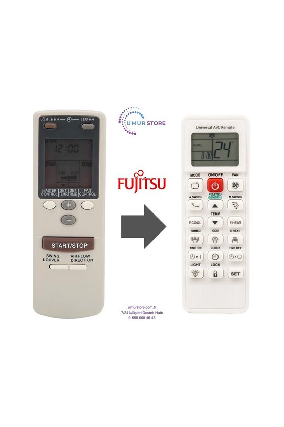 Fujitsu General AR-AB8 Klima Kumandası