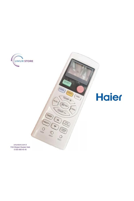 Haier AS25THMHRA Uyumlu Klima Kumandası