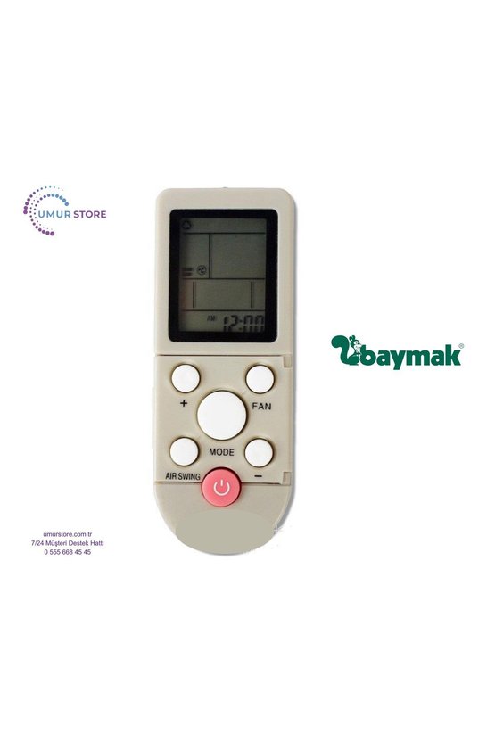 Baymak Elegant Plus 12 Klima Kumandası