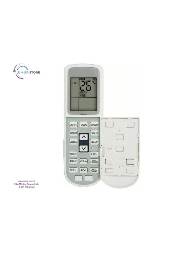 Baymak Elegant Eco 12 Uyumlu Klima Kumandası
