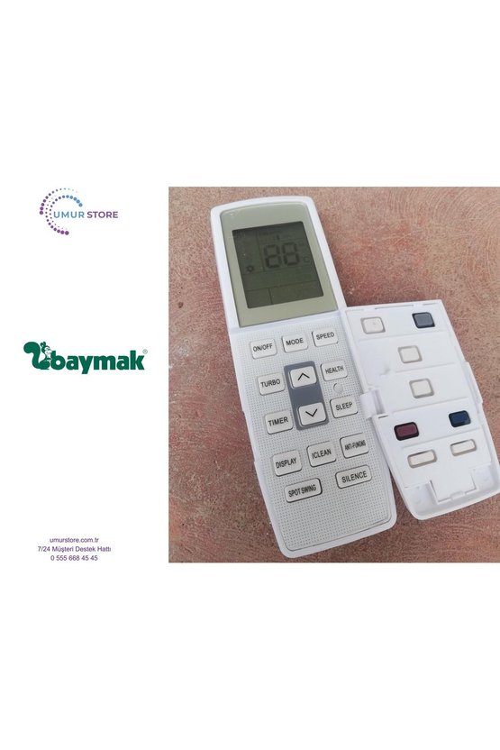 Baymak Elegant Prime Multi 24 Klima Kumandası