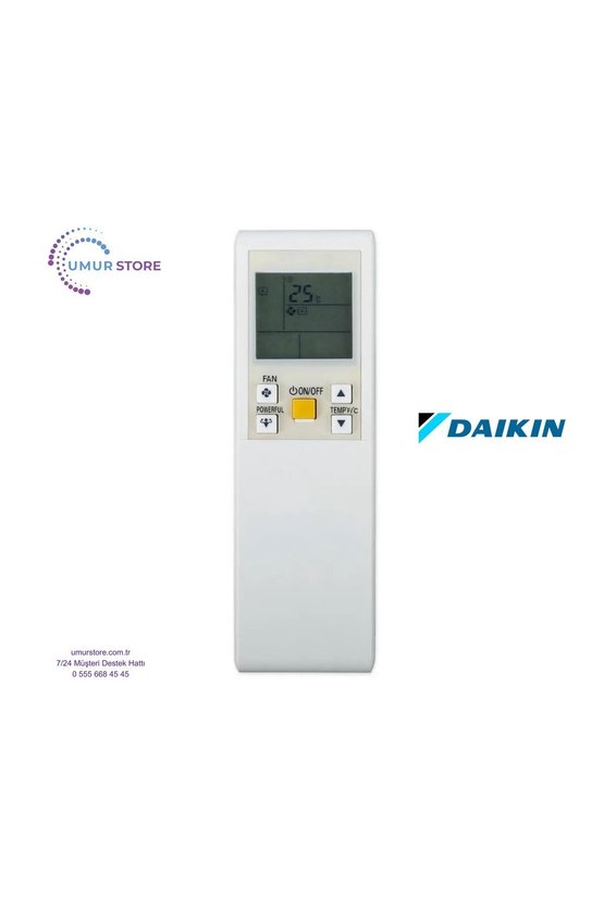 Daikin FTXM50R2V1B Uyumlu Klima Kumandası