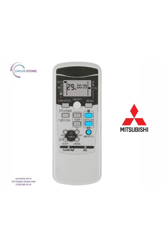 Mitsubishi Rkx502a001p Klima Kumandası