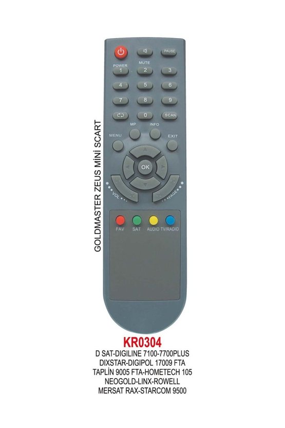 DIXSTAR UYDU KUMANDASI