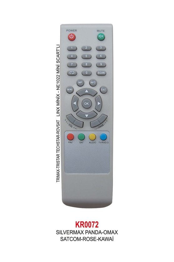 ROVSAT MİNİ SCART’LI UYDU KUMANDA
