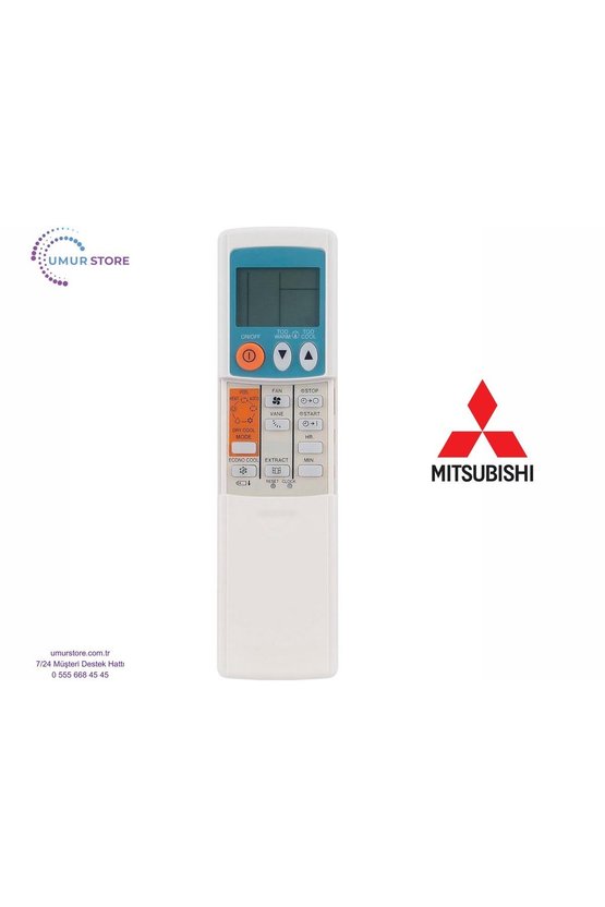 Mitsubishi KG3A Uyumlu Klima Kumandası